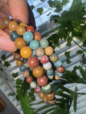 Ocean Jasper 8mm Bracelet